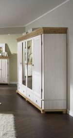 Кровать Мальта 140х200 с ящиками (белый воск/антик),148x93x222 см — изображение 8