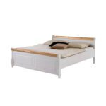 Кровать Мальта 180х200 без  ящиков (белый воск/антик),188x93x222 см