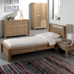 Прикроватная тумбочка Фьорд (бейц масло),55x35x40 см — изображение 5