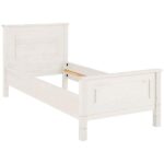 Кровать Рауна 90х200 (белый воск),103x99x215 см — изображение 2