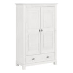 Шкаф Рауна 21 (белый воск),97x150x42 см