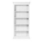 Стеллаж Бостон 1000х305 (белый воск),100х210х30 см — изображение 3