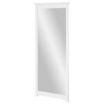 Зеркало навесное Рауна 200 (белый воск),85x200x5см — изображение 3