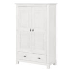 Шкаф Рауна 21 (белый воск),97x150x42 см — изображение 2