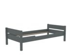 Кровать Амелия 90x200 с выдвижными ящиками (серый воск) — изображение 4