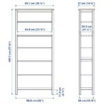 Стеллаж Кантри 00 (белый лак),89х197х36см — изображение 7
