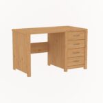 Стол письменный с ящиками Фьорд (бейц масло),120x74x65 см