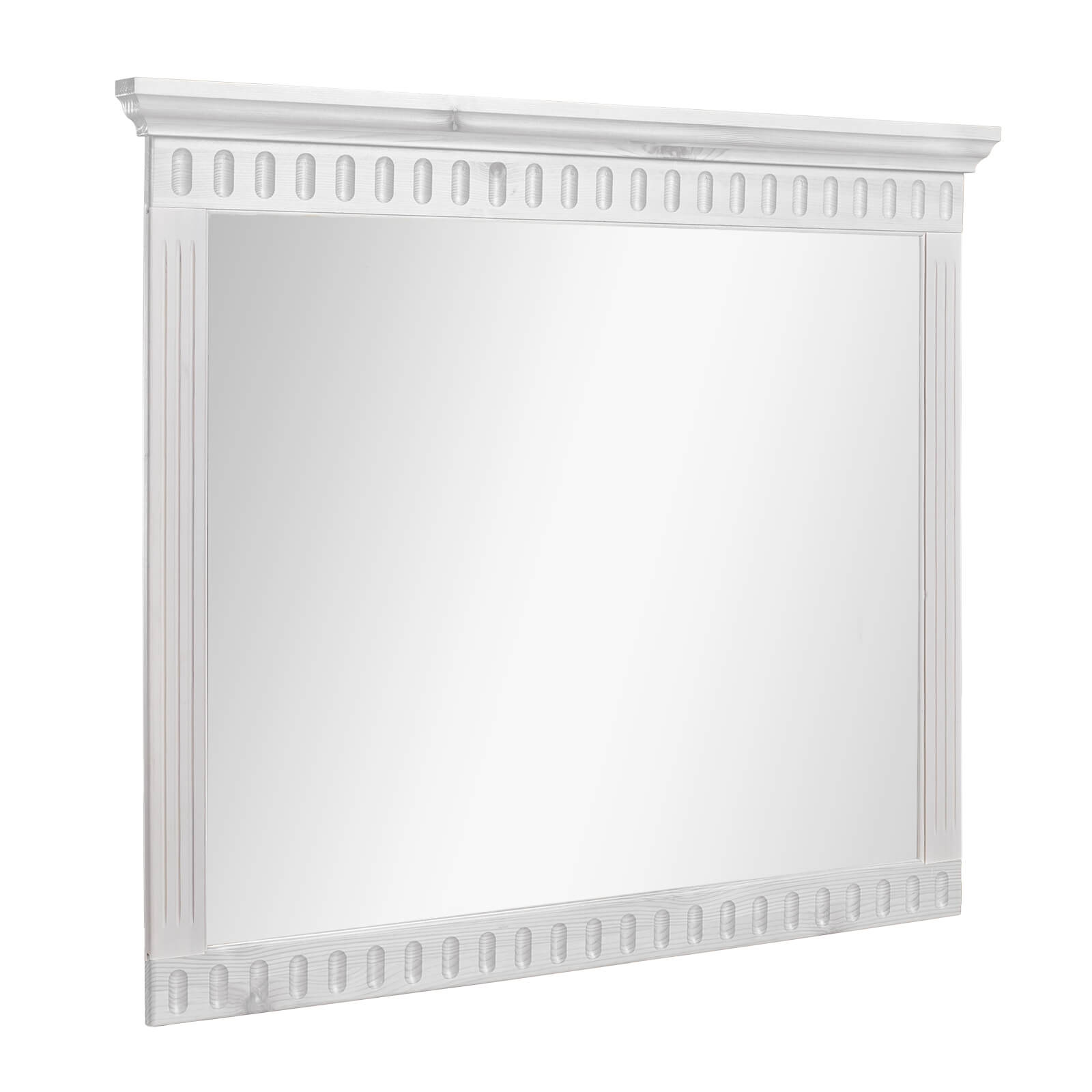 c2fea1753ed950a91d6430c63e0774c7 Зеркало Хельсинки (белый воск),105x86x7 см — изображение 1