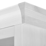 Стеллаж Бостон 1000х305 (белый воск),100х210х30 см — изображение 4