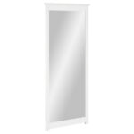 Зеркало навесное Рауна 200 (белый воск),85x200x5см