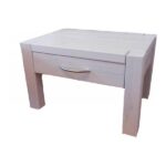 Прикроватная тумбочка Фьорд (белый воск),55x35x40 см — изображение 4