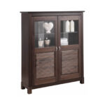 Витрина для посуды Рауна 20 (колониал),121x140x37 см