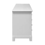 Стол письменный 2-х тумбовый Рауна 08 (белый воск),165x76x60 см — изображение 4