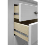 Стол письменный 2-х тумбовый Рауна 08 (белый воск),165x76x60 см — изображение 5