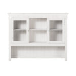 Надстройка буфета Бостон (белый воск),140х200х43 см — изображение 3