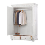 Шкаф Хельсинки 2GT (белый воск),138x199x62 см — изображение 2