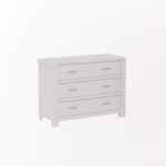 Комод Фьорд 03 (белый воск),120x90x50 см