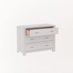 Комод Фьорд 03 (белый воск),120x90x50 см — изображение 3