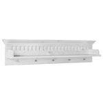 Полка настенная Хельсинки (белый воск),107х27х21 см — изображение 2