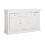 Комод буфета Бостон (белый воск),140×88×43 см