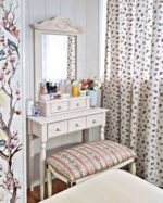 Стол пристенный Консолеа 3 (белый воск/антик),85Х75Х32 см  — изображение 7