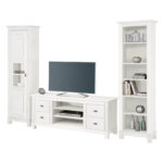 Тумба ТВ Рауна (белый воск),149x60x42 см — изображение 6