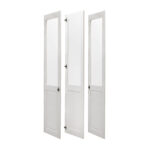 Комплект дверей к стеллажу Рауна 30 (белый воск) — изображение 2