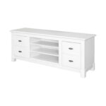 Тумба ТВ Рауна (белый воск),149x60x42 см — изображение 3