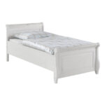 Кровать Мальта 100х200 без ящиков (белый воск),108x93x222 см