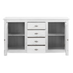 Комод Рауна 24 (белый воск),149x84x37 см — изображение 2