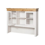 Надстройка буфета Бостон (белый воск/антик),140х200х43 см — изображение 4