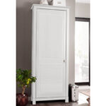 Шкаф для одежды Рауна 100 (белый воск),77x200x48 см — изображение 3