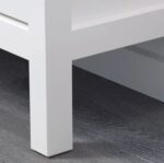 Тумба для обуви с сидением 01 Кантри (белый лак), 105x57x30 см — изображение 7