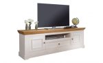Тумба ТВ 201 Форест (белый воск/бейц-масло),189х63х42 см
