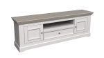 Тумба ТВ 201 Форест (белый воск/антрацит),189х63х42 см