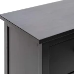 Прикроватная тумбочка Кантри 02 (черный лак),54x66x38 см — изображение 3